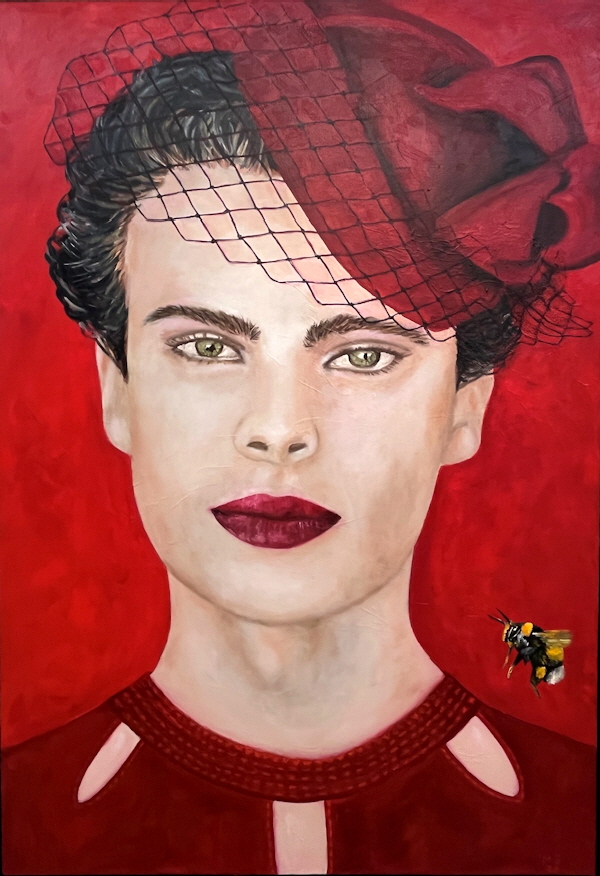 013 The moment they have been waiting for, 2020  130x90cm Öl auf Lwd-3