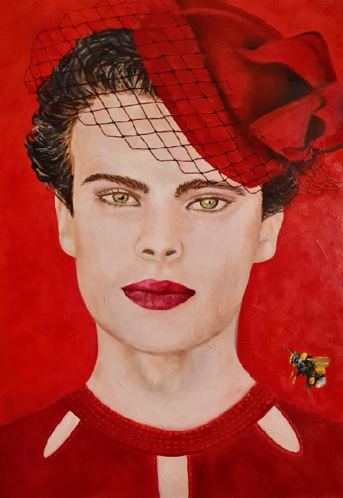 The moment they have been waiting for, 130 x 90 cm Oel auf Lwd