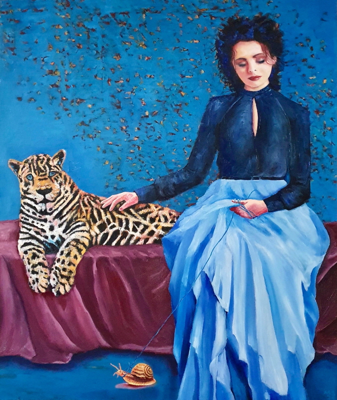 sometimes, 2021 Oel auf Leinwand, 130 x110cm