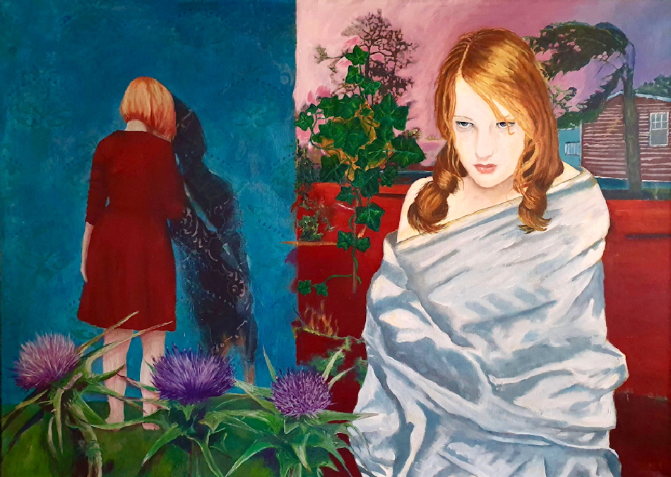 DEAD END 2018 100x140cm Acryl Vinyl Lwd2